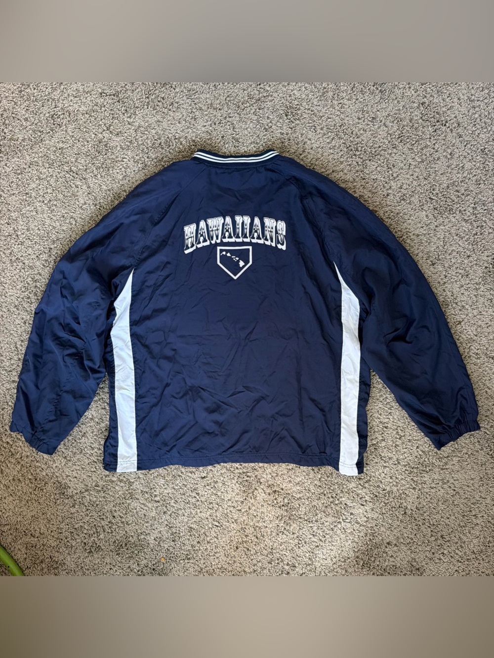 Sport-Tek Hawaiians Softball Club Navy Windbreaker 3XL